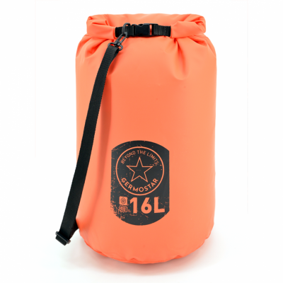 Гермомешок 16л ПВХ литой  Оранжевый